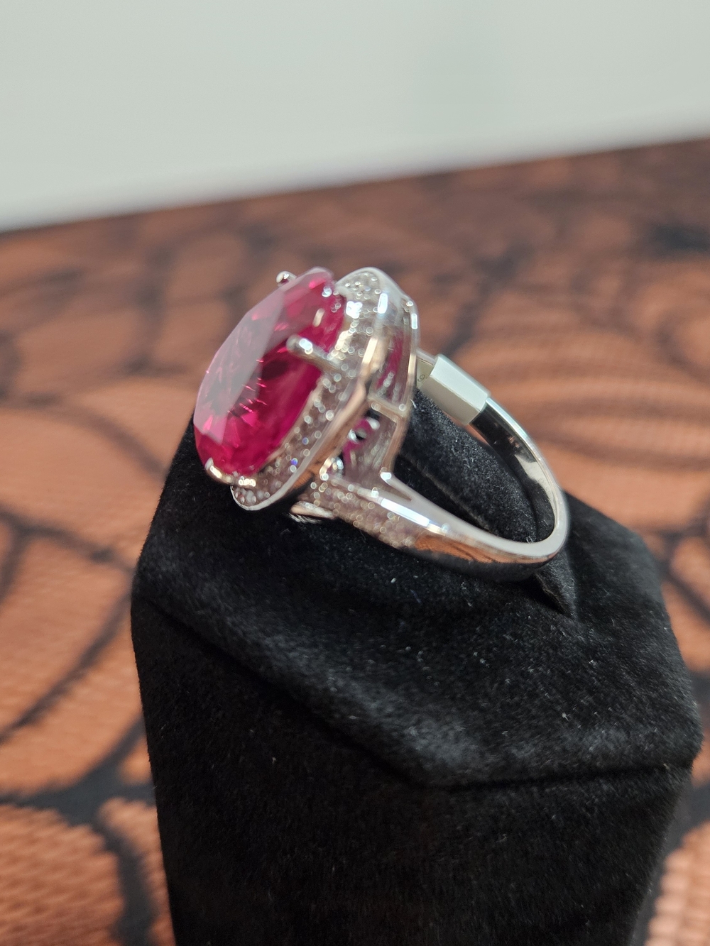 Lab Created Ruby Size 8 - Picture 7 of 8